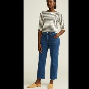 Universal Standard Blue Straight Leg Jeans